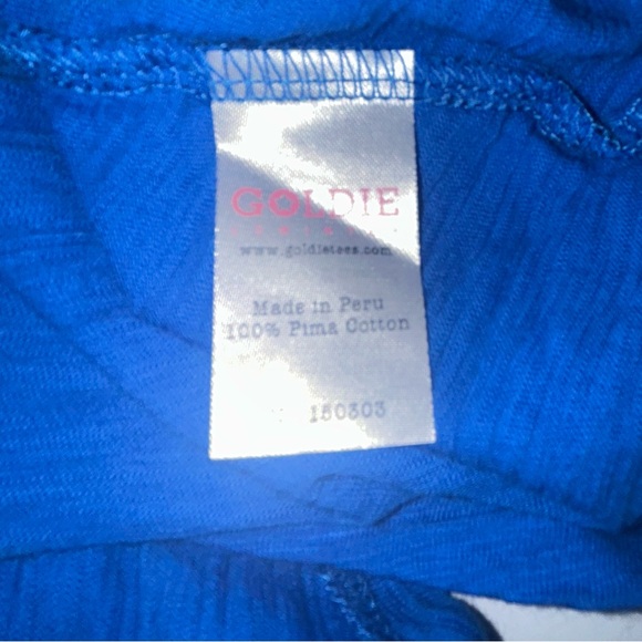 Goldie Lewinter v-neck t-shirt women’s size M - Picture 6 of 6